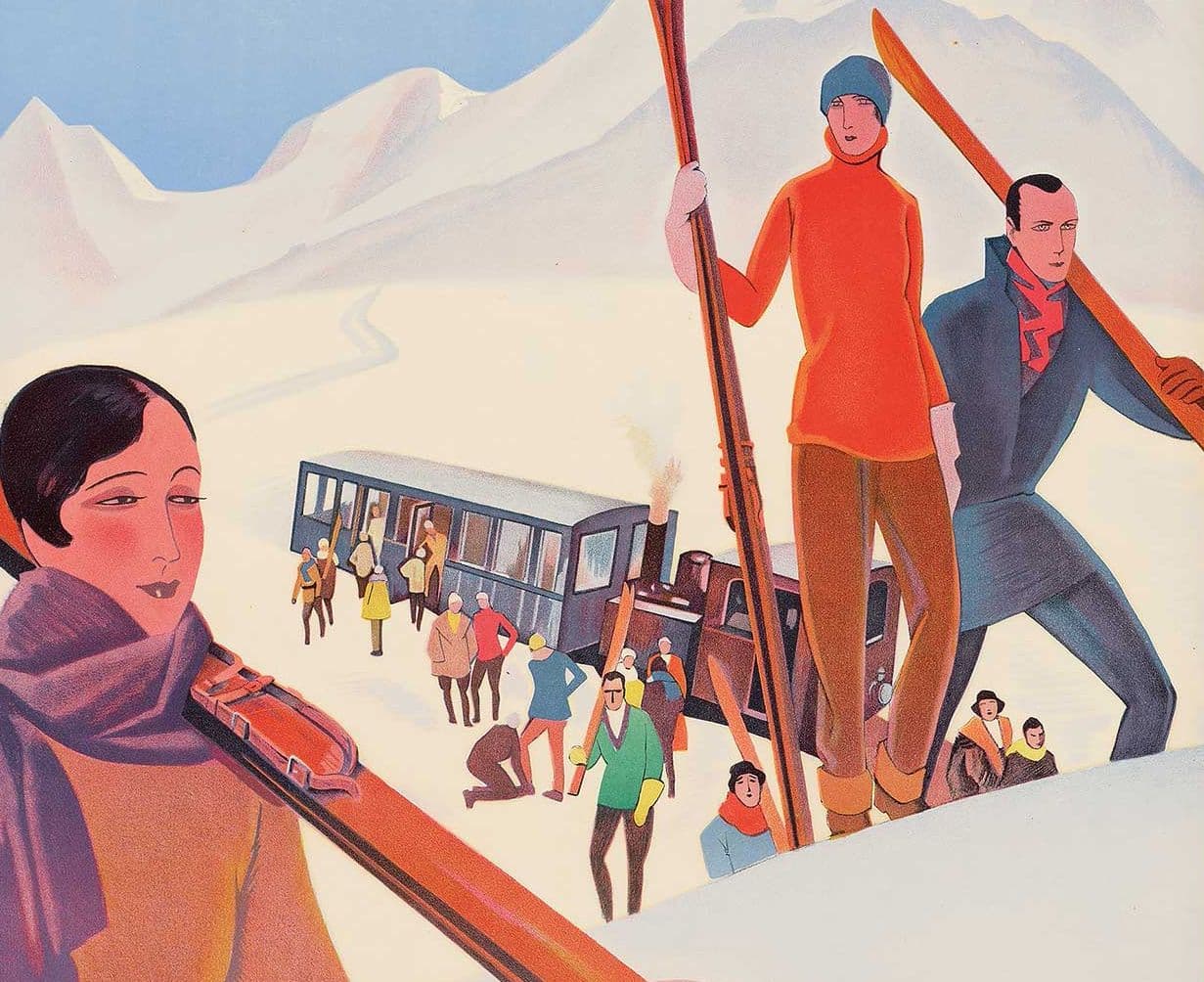 Collectors Hit the Slopes for the Annual Ski Auction - Edinburgh and Online